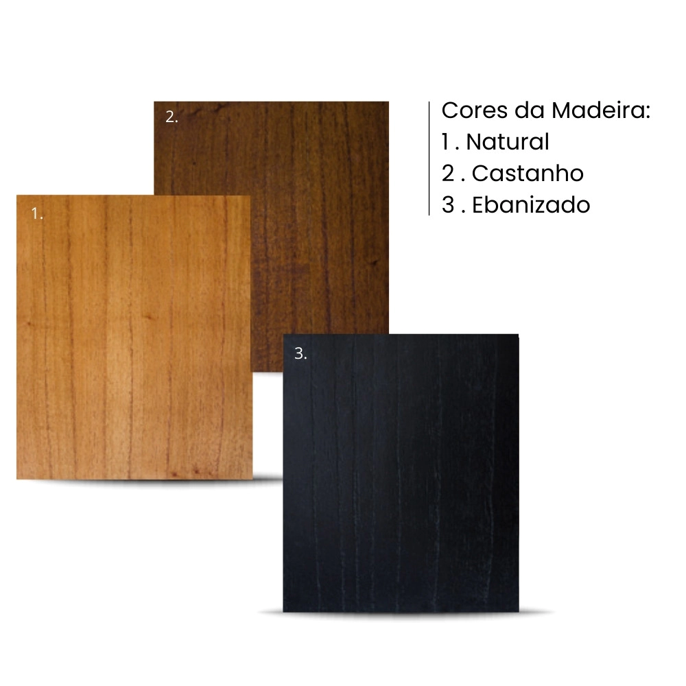 Mesa de Jantar Atlas Base Laminada 1,60m x 1,30m