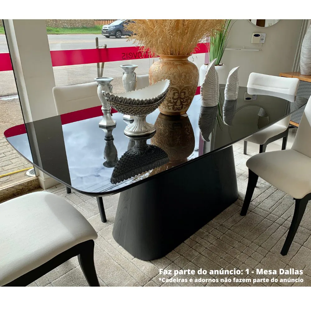 Mesa de Jantar Dallas 2,20m x 1,10m