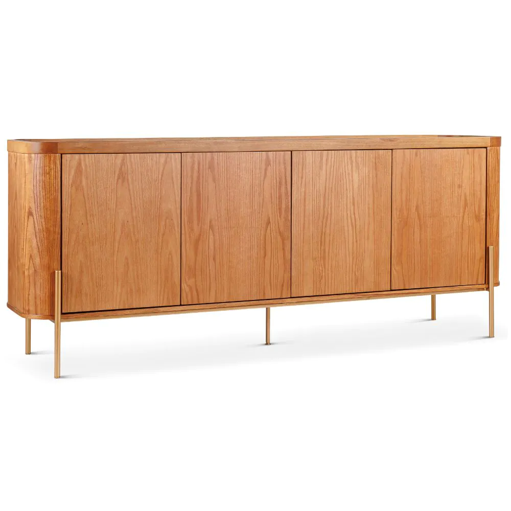 buffet com pes em aço carbono