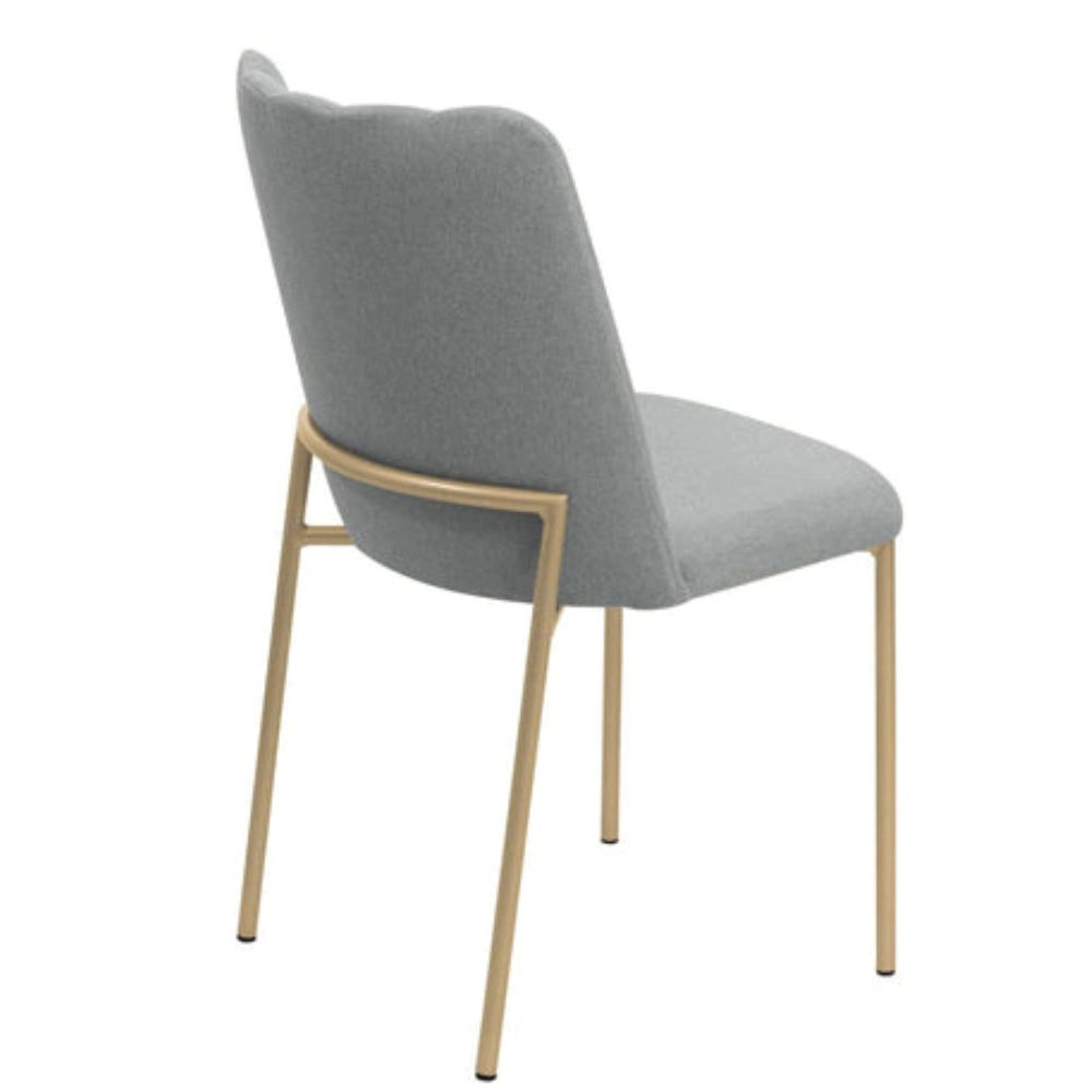 Cadeira Elis Dourado Stone