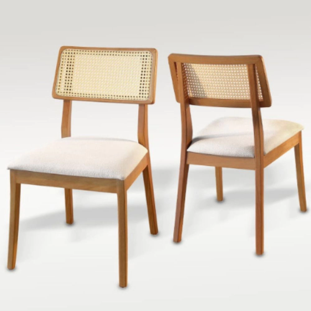 Cadeira Firenze Kit com 2 unidades Para Mesa de Jantar PRONTA ENTREGA