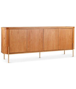 buffet com pes em aço carbono