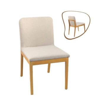 Cadeira Atlanta Para Mesa de Jantar