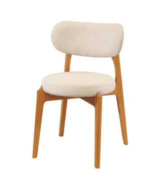Cadeira Lúcia Estofada Para Sala de Jantar