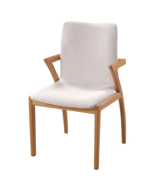 Cadeira Samanda com Encosto Estofado Para Mesa de Jantar