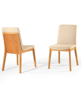 Cadeira Suellen 104 Kit com 2 unidades Para Sala de Jantar