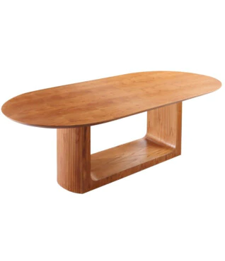 Mesa de Jantar Oval Londres 1,80m x 1,00m