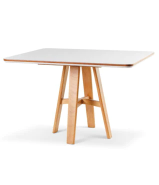 Mesa de Jantar Snow 1,10m x 1,10m 