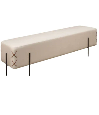 Recamier Jasper 1,45m Pés em Aço Carbono