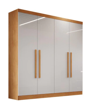 Guarda Roupa Genova 4 Portas 1,80m 100% MDF