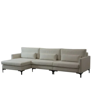 Sofá Living Itália com Chaise  2,80m