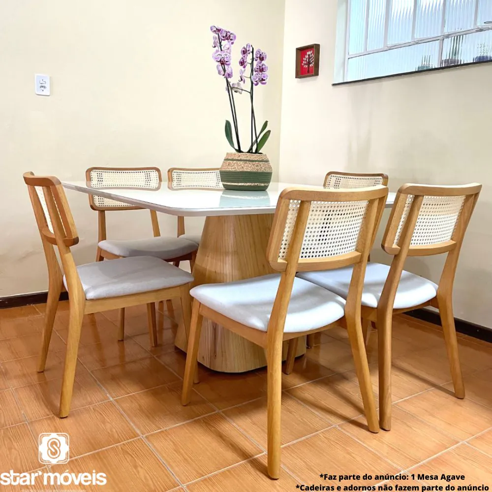 Mesa de Jantar Agave 1,36m x 1,36m
