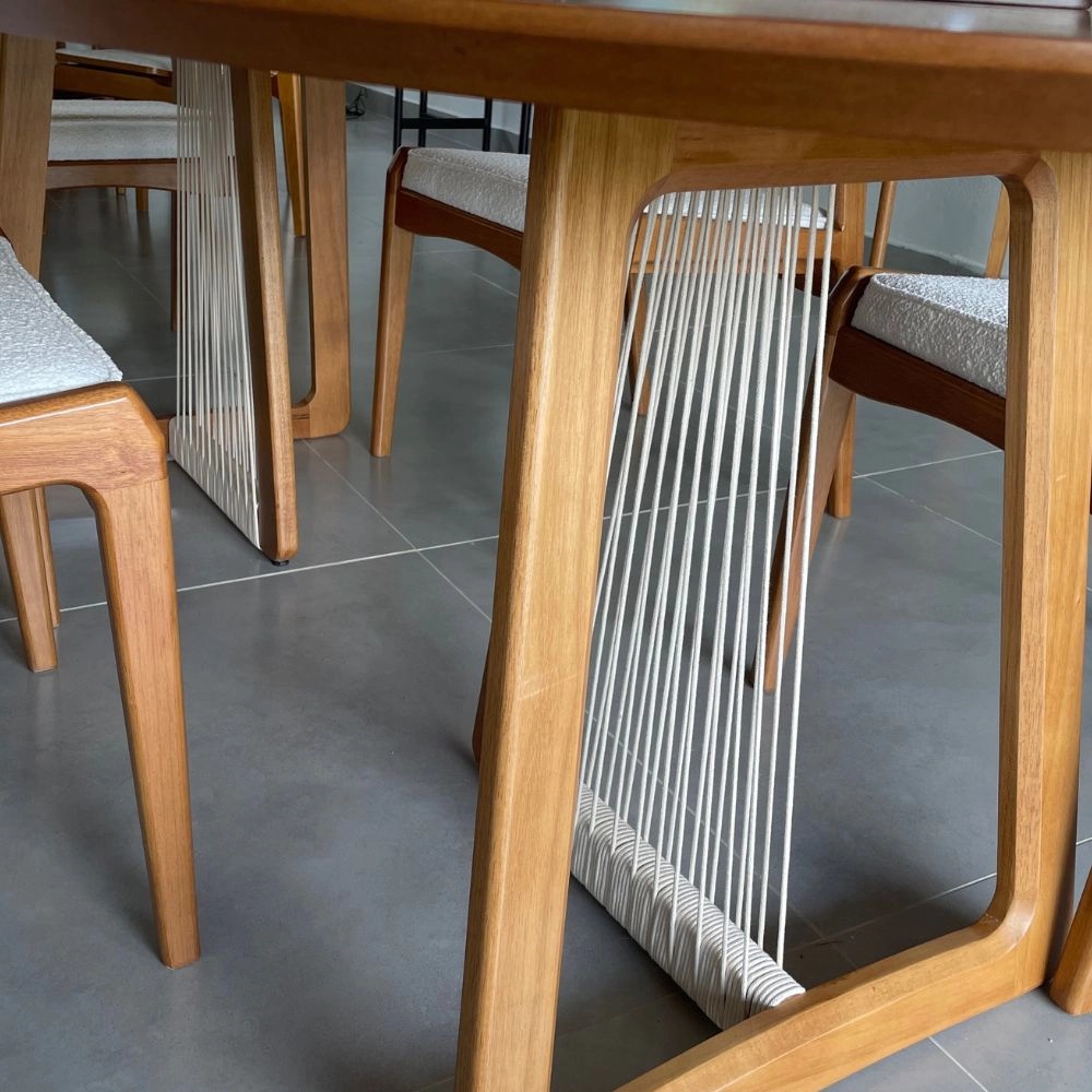 Mesa de Jantar Beatrix 1,60m x 0,90m