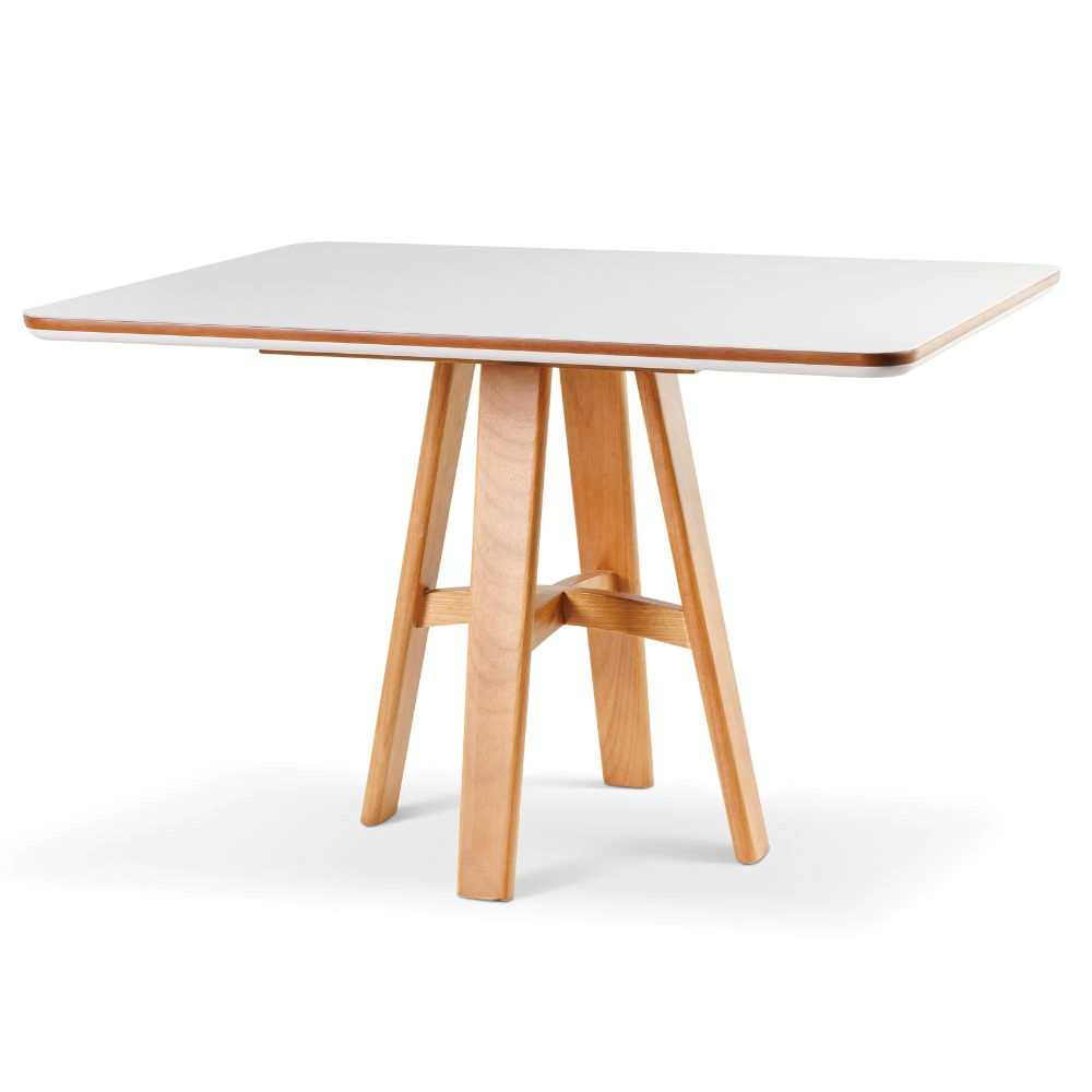 Mesa de Jantar Snow 1,20m x 1,20m 