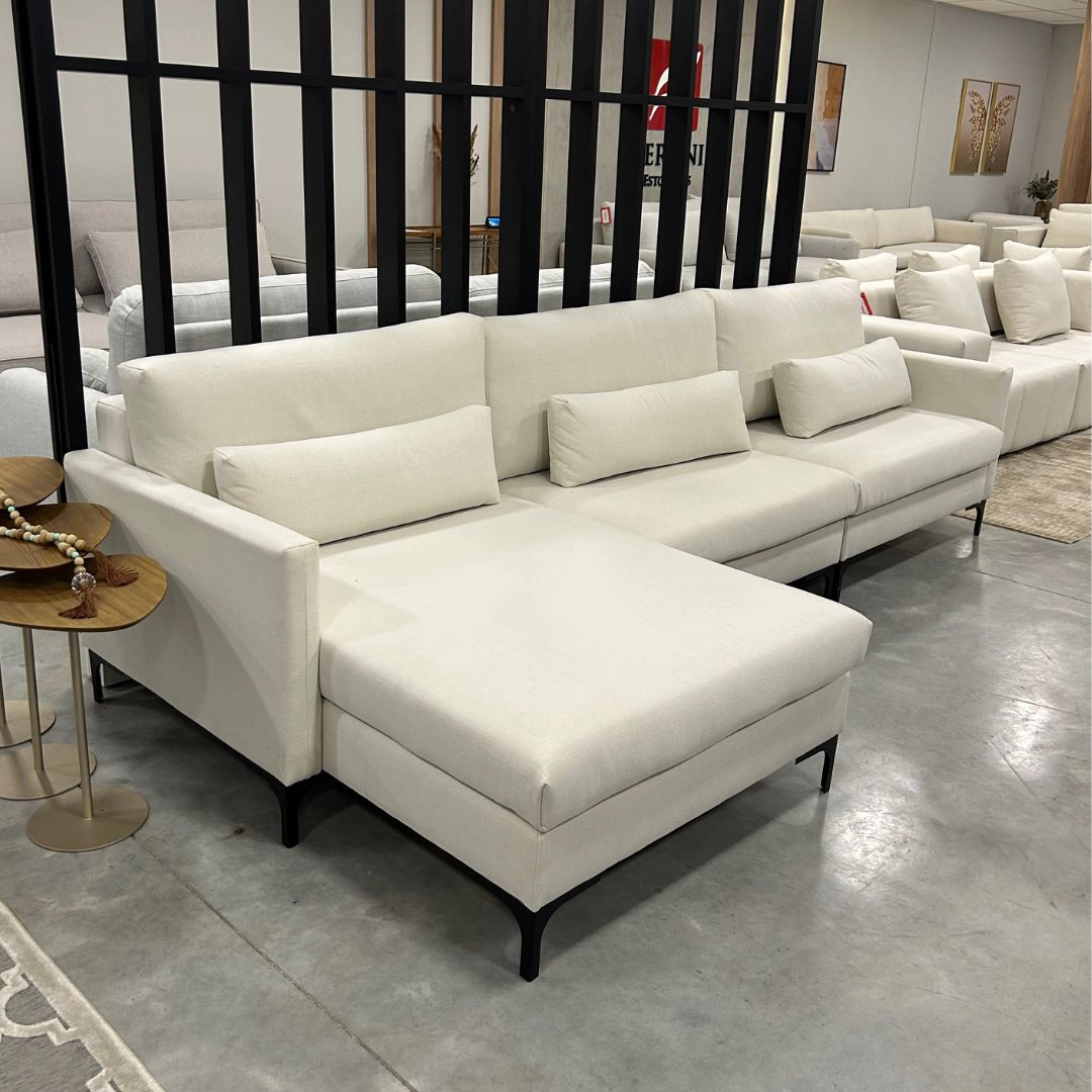 Sofá Living Itália com Chaise  2,60m